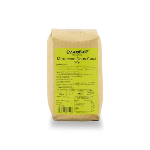 Essential Organic Moroccan Cous Cous 500g
