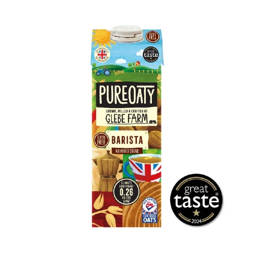 Glebe Farm Barista Oat Drink Milk Alternatiive 6 x 1ltr