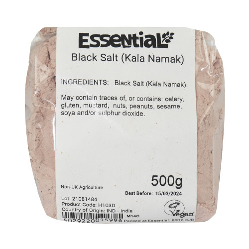 Essential Black Salt Kala Namak 500g