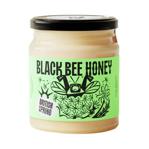 Black Bee Honey British Spring Honey 6 * 227g