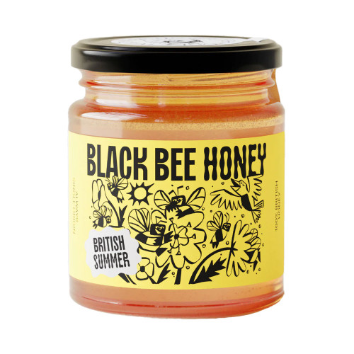 Black Bee Honey British Summer Honey 6 * 227g
