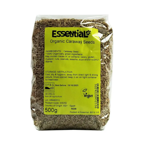 Essential Caraway Seed (Org) 500g