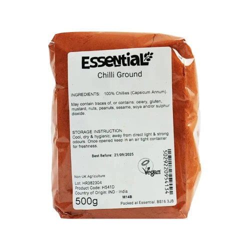 Essential Chilli - Ground 500g