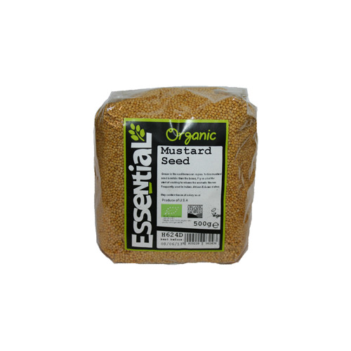 Organic Yellow Mustard Seed 500g