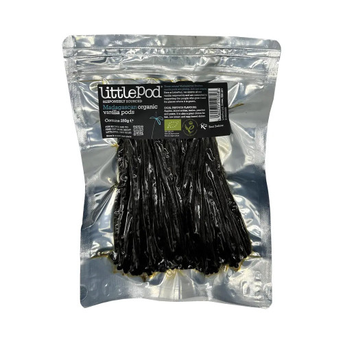 LittlePod Madagascan Vanilla Pods - Bulk 1 x 250g