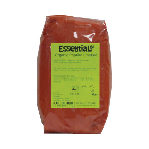 Essential Paprika Smoked (Organic) 500g