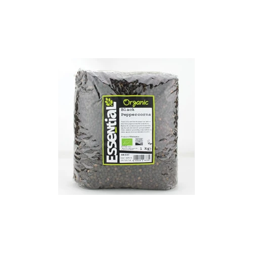 Organic Black Peppercorns 1kg