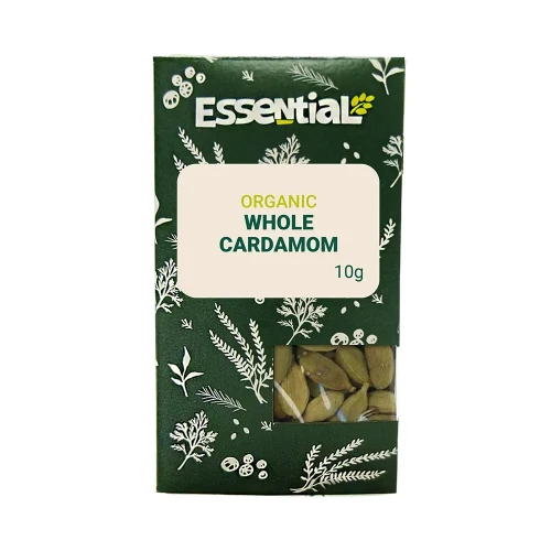 Essential Cardamom Whole Green 6 x 10g