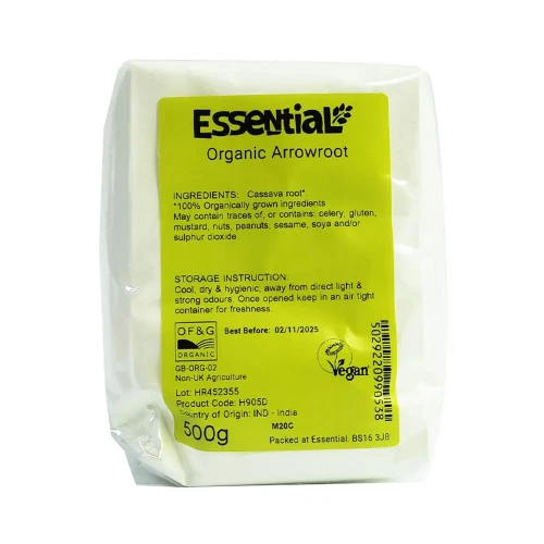 Essential Arrowroot Organic 500g