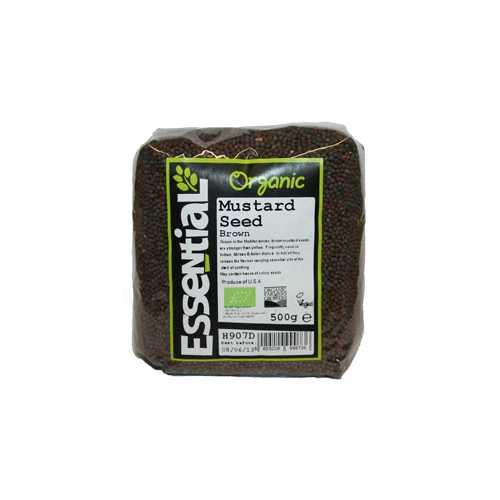 Mustard Seed Brown Organic 500g