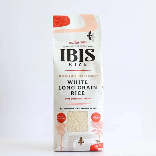 IBIS White Long Grain Jasmine Rice 1kg Org