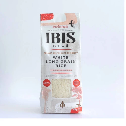 IBIS White Long Grain Jasmine Rice 500g Org