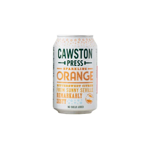 Cawston Press Sparkling Orange Drink Can 330ml