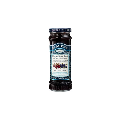 St Dalfour Cranberry and Blueberry Spread 284g