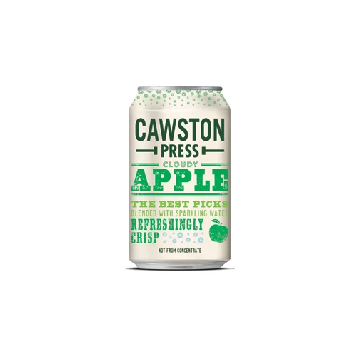 Cawston Press Sparkling Cloudy Apple Drink Can 330ml