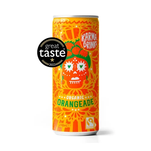Karma Drinks Summer Orangeade - Cans 24 x 250ml
