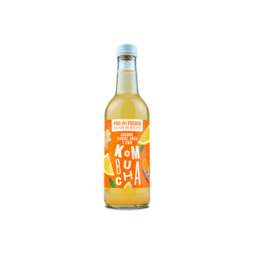 Profusion Kombucha - Tumeric Lemon & Ginger 330ml