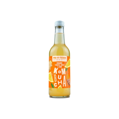Profusion Kombucha - Tumeric Lemon & Ginger 330ml