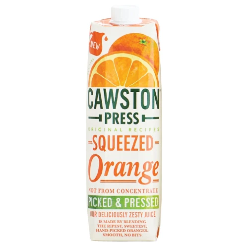 Cawston Press Squeezed Orange Juice 1ltr