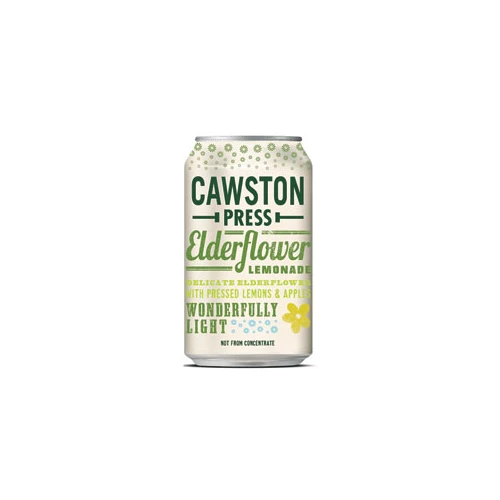 Cawston Press Elderflower Lemonade Cans 330ml