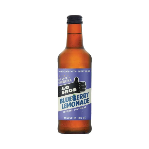 Lo Bros Kombucha - Blueberry Lemonade 330ml