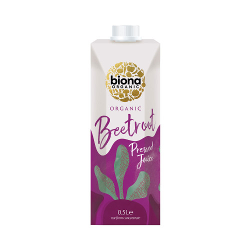 Biona Beetroot Juice Pressed Tetra Pak 12 x 500ml