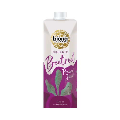 Biona Beetroot Juice Pressed Tetra Pak 12 x 500ml