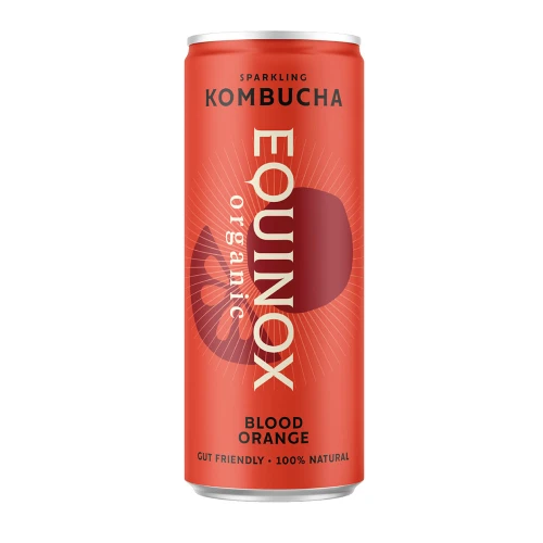 Equinox Kombucha Blood Orange Sparkling Kombucha 250ml
