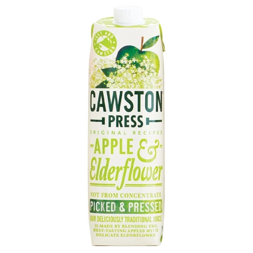 Cawston Press Apple And Elderflower Juice 1ltr