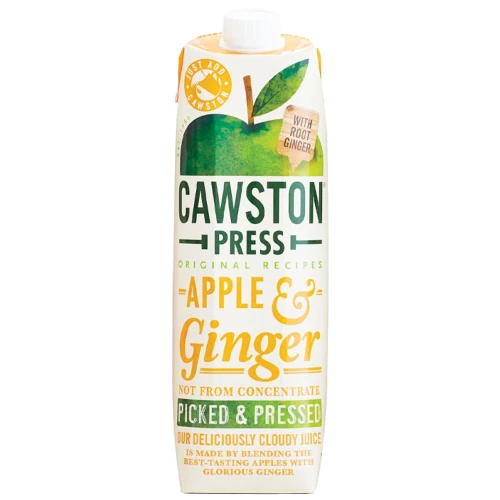 Cawston Press Apple & Ginger Juice 1ltr