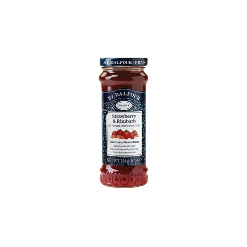 St Dalfour Strawberry & Rhubarb Spread 284g