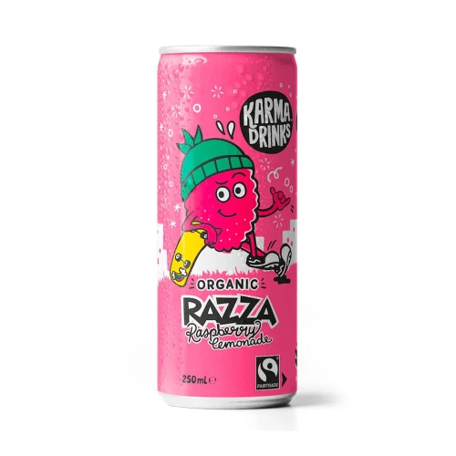 Karma Drinks Razza Raspberry Lemonade - Cans 24 x 250ml