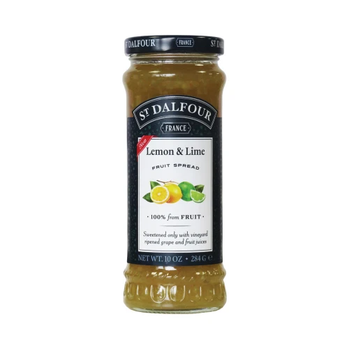 St Dalfour Lemon Lime Fruit Spread 6 * 284g