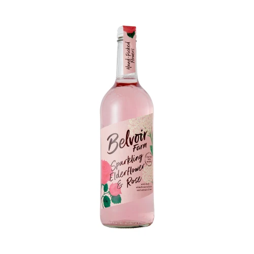 Belvoir Farms Sparkling Elderflower & Rose 6 * 750ml