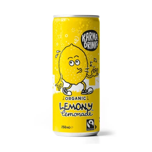 Karma Drinks Lemony Lemonade - Cans 24 x 250ml