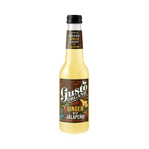 Gusto Fiery Ginger with JalapeÃ±o 12 * 275ml