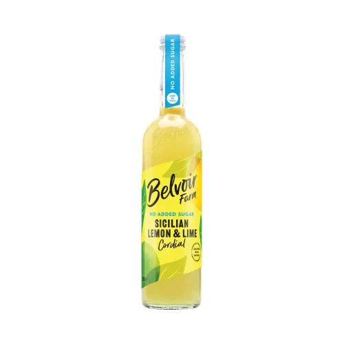 Belvoir Farms Sicilian Lemon & Lime Cordial - No Added Sugar 6 * 500ml