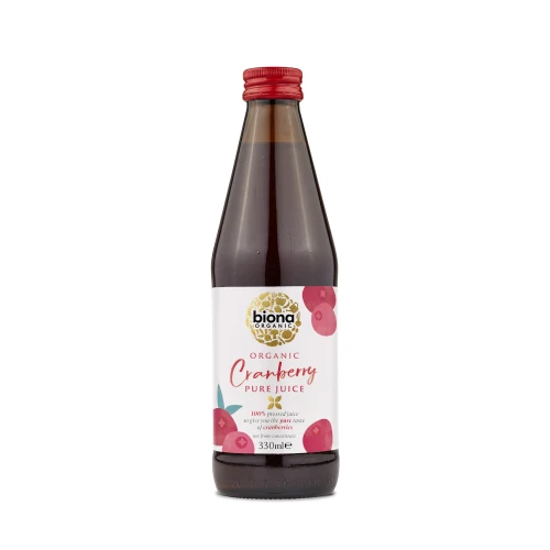 Biona Pure Cranberry Juice Pressed 330ml