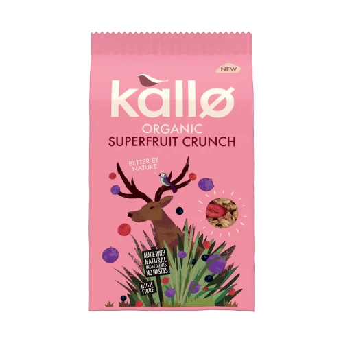 Kallo Crunch Superfruit 360g