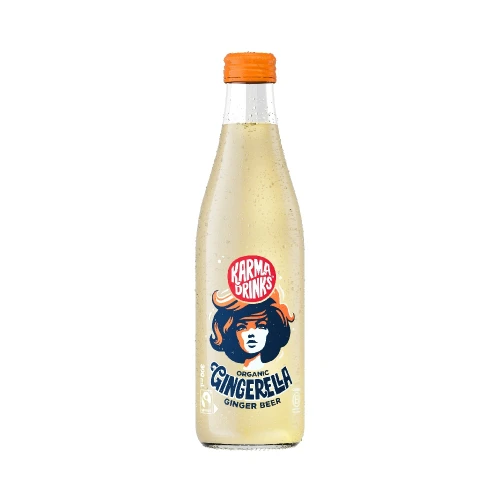 Karma Drinks Gingerella Ginger Ale 24 x 300ml