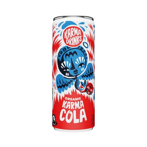 Karma Drinks Karma Cola Cans 24 x 250ml