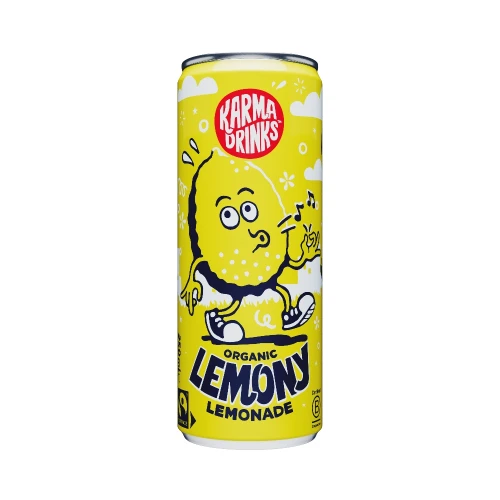 Karma Drinks Lemony Lemonade - Cans 24 x 250ml