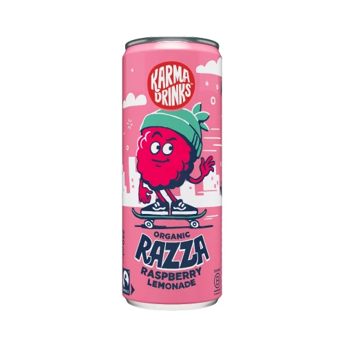Karma Drinks Razza Raspberry Lemonade - Cans 24 x 250ml