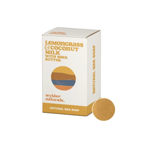 Wylder Naturals Natural Soap Lemongrass & Coconut Milk w/Shea (8 * 120g)