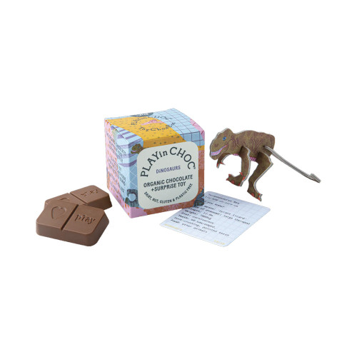 PLAYin CHOC PLAYin CHOC Dinosaurs ToyChoc Box 20g