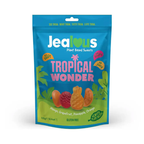 Jealous Sweets Tropical Wonder Share Bag 125g