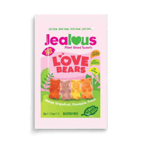 Jealous Sweets Love Bears Shot Bag 40g