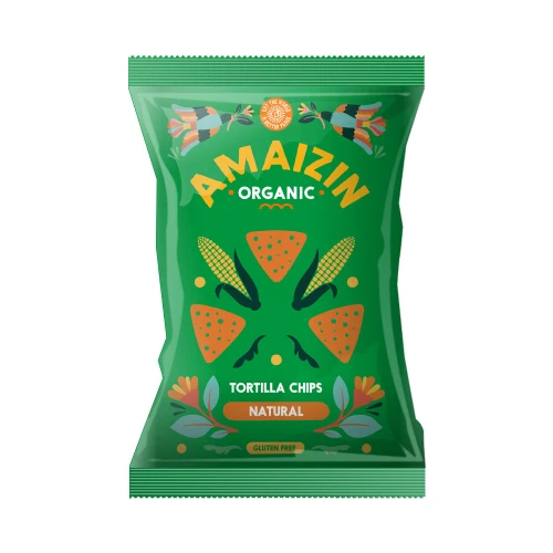 Amaizin Tortilla Chips - Natural 10 x 150g