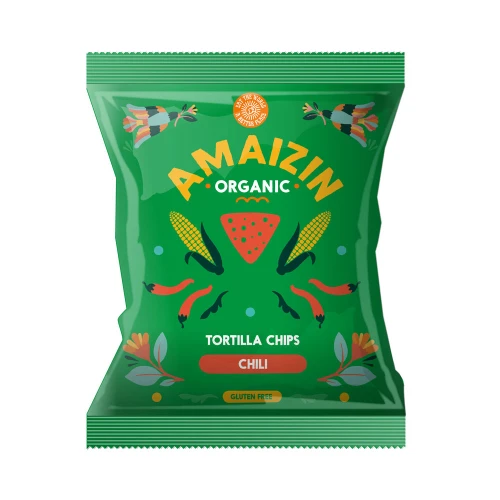 Amaizin Tortilla Chips - Chilli 15 x 75g