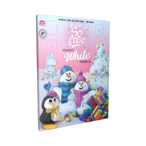 Plamil So Free Advent Calendar - White Chocolate 6 x 100g